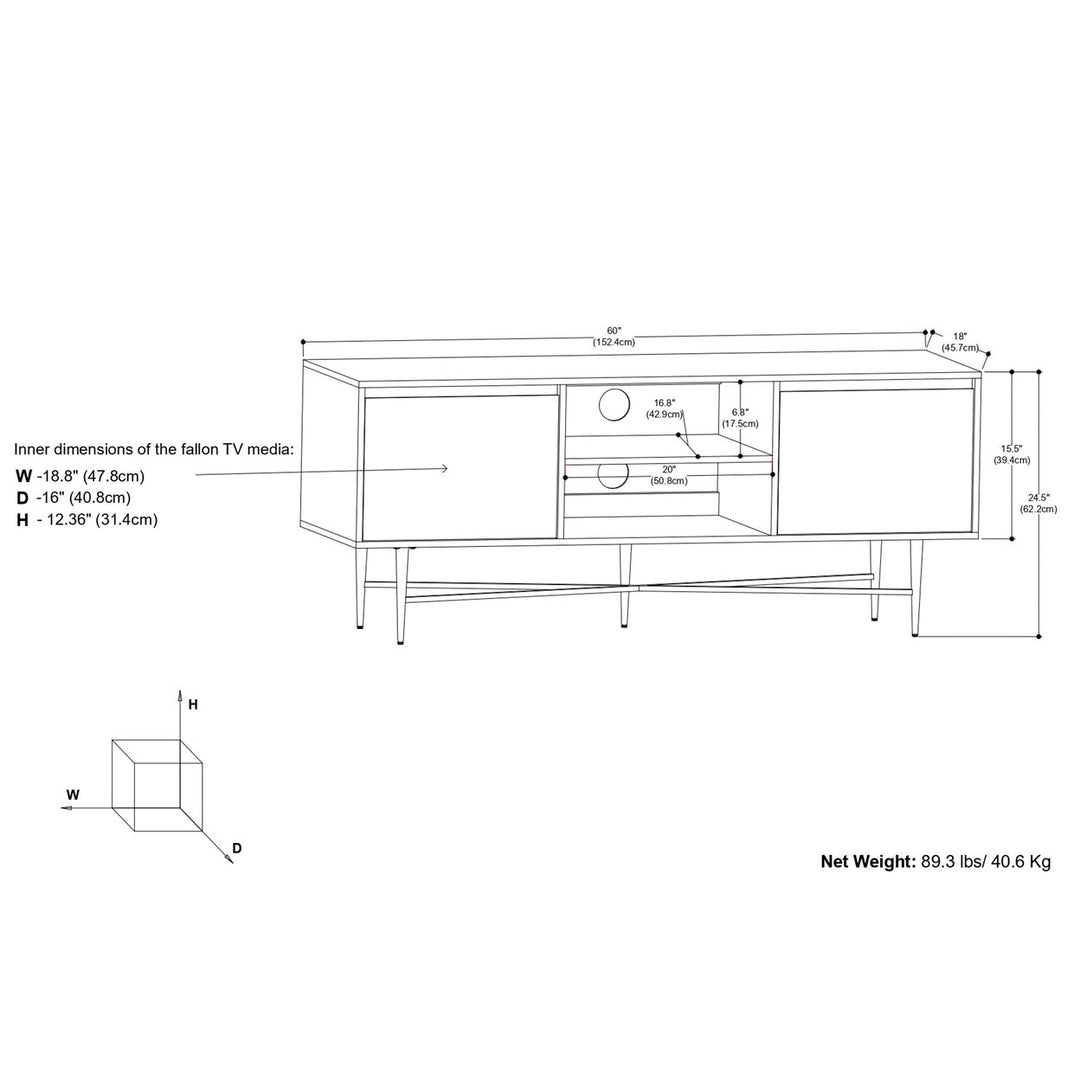 Fallon TV Media Stand Image 12