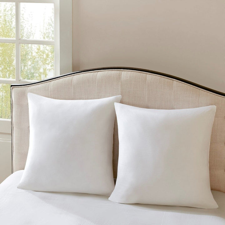 Gracie Mills Claudine Cotton Sateen Euro Pillow Insert - GRACE-8500 Image 2