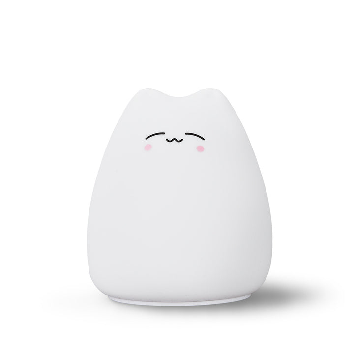 JINHENGYANG Mini Cat Night Lamp 7-Color Touch LED for Kids Bedroom Night Light Image 7