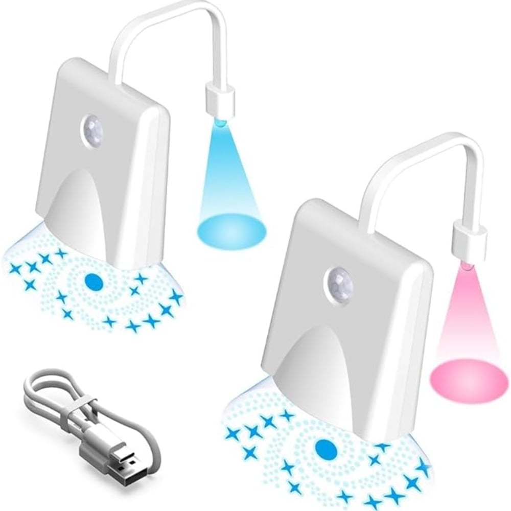 Toilet Night Light Motion Activated LED 7 Color Changing Waterproof Lamp Image 6