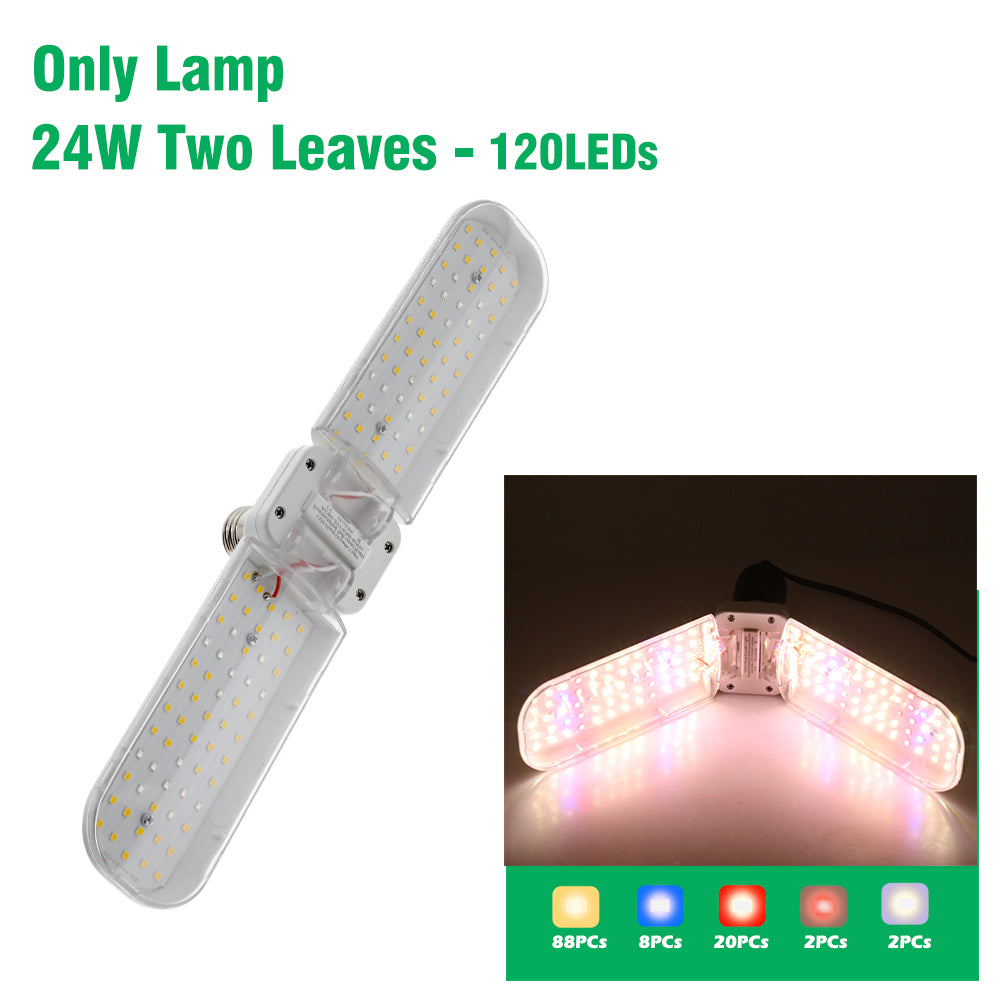 SMD2835 E27 Full Spectrum LED Grow Light 24W/36W/48W Indoor Plant Lamp Image 2