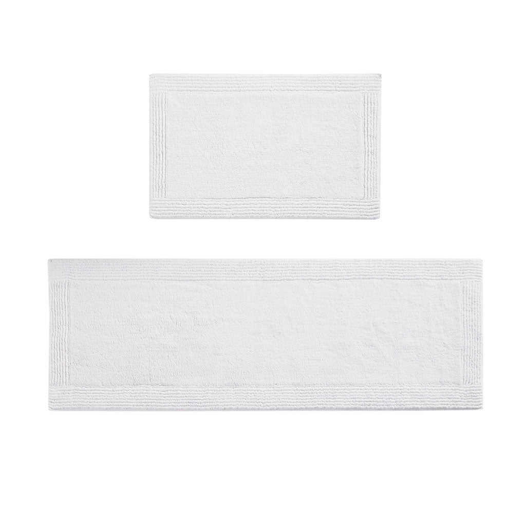 Gracie Mills Forrest 3000 GSM Solid Heavyweight Reversible Cotton Tufted Bath Rug - GRACE-12854 Image 2