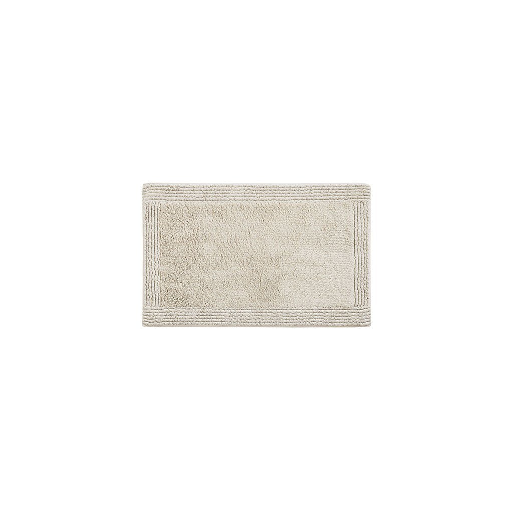 Gracie Mills Forrest 3000 GSM Solid Heavyweight Reversible Cotton Tufted Bath Rug - GRACE-12854 Image 1