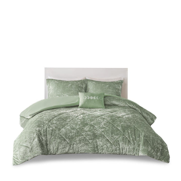 Gracie Mills Eirlys Velvet Duvet Cover Set - GRACE-12694 Image 9