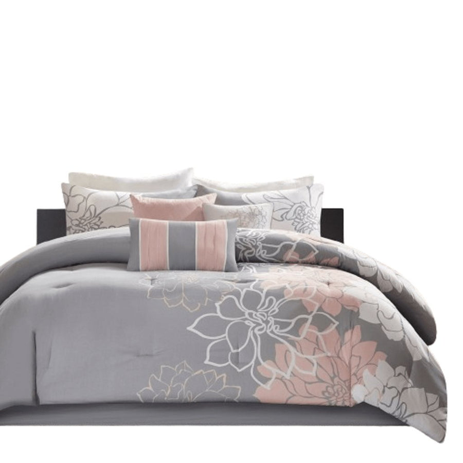 Gracie Mills Glenda Floral Printed Comforter Set - GRACE-3441 Image 1