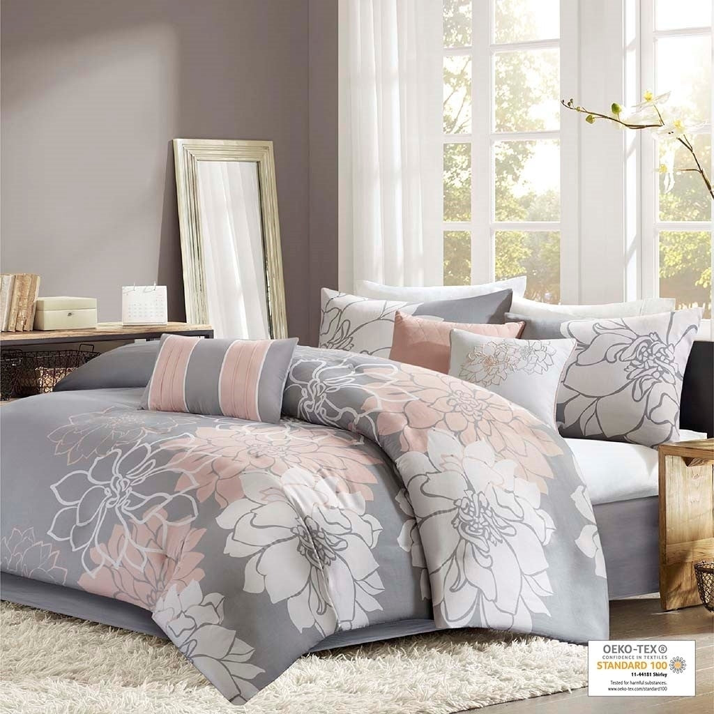 Gracie Mills Glenda Floral Printed Comforter Set - GRACE-3441 Image 5