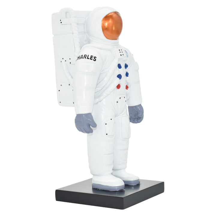 Adam and Friends Moon-Man Sculpture 1-Piece Red, White and Blue Image 2