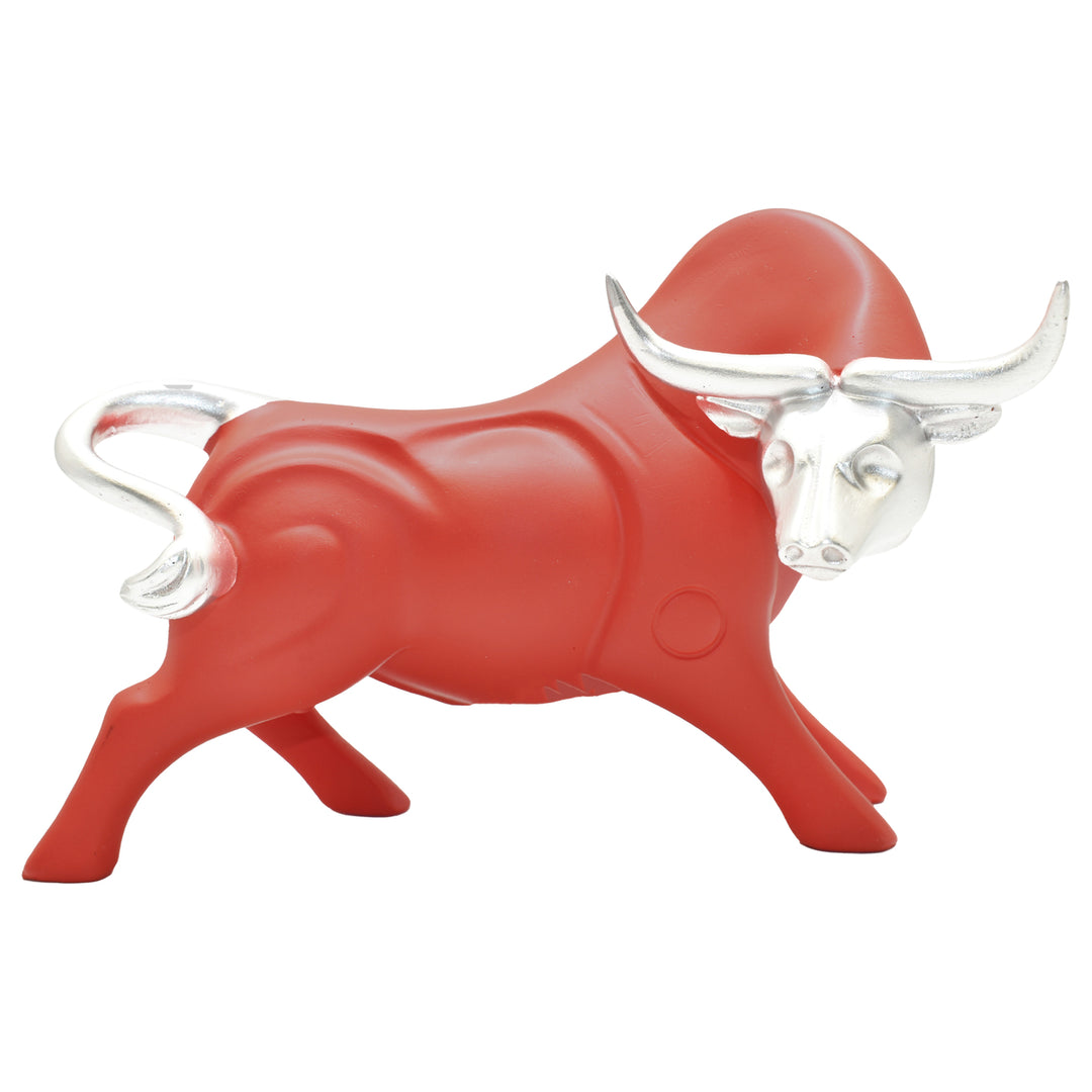 Adam and Friends Strong Bull Sculpture 3D Resin Art 1-Piece Image 2