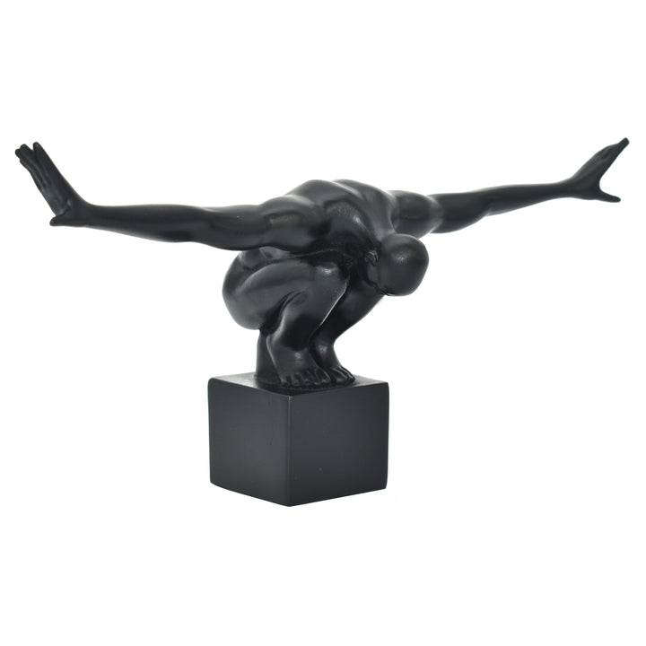 Adam and Friends Take-A-Bow Man Sculpture 1-Piece Image 1