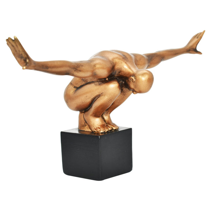 Adam and Friends Take-A-Bow Man Sculpture 1-Piece Image 1