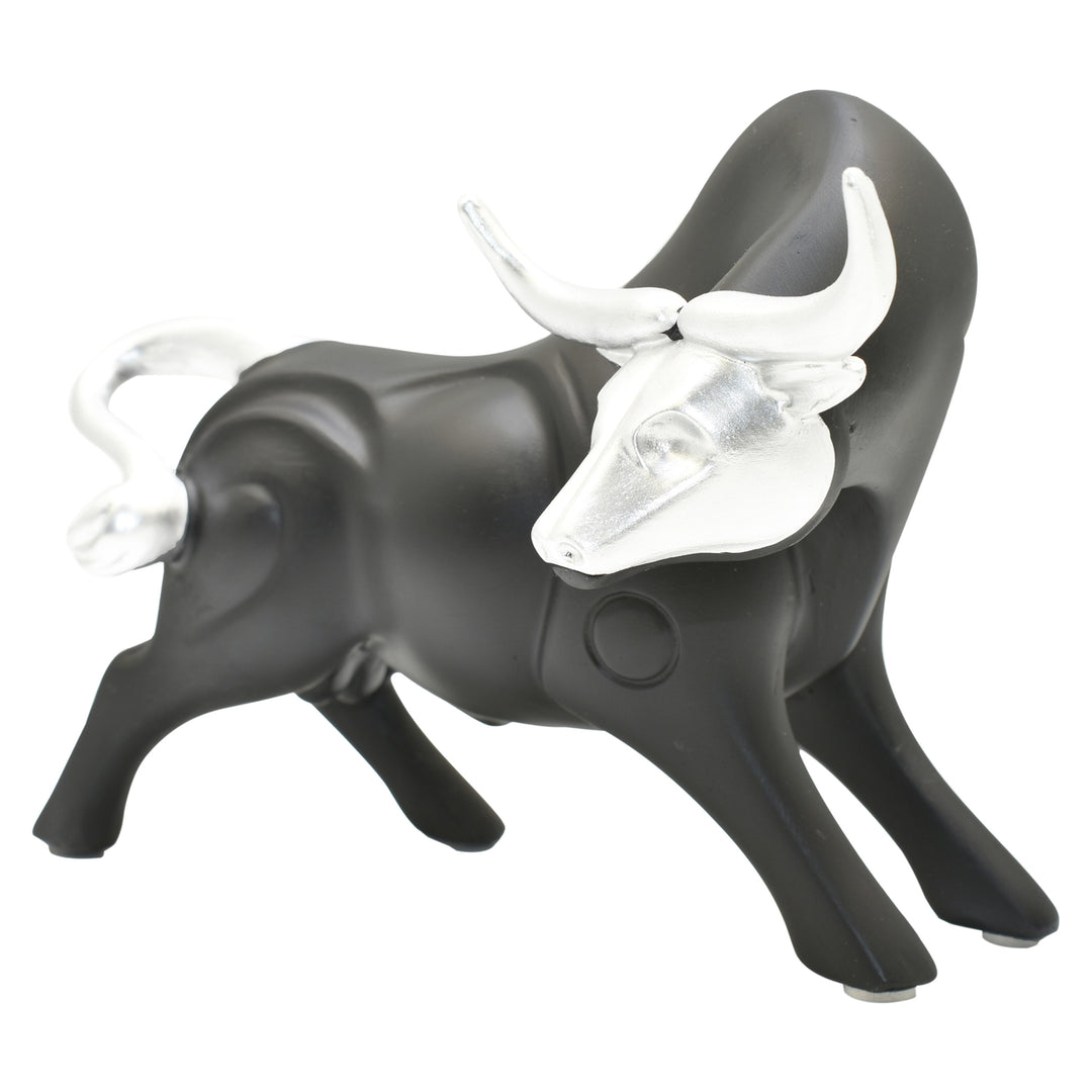 Adam and Friends Strong Bull Sculpture 3D Resin Art 1-Piece Image 3