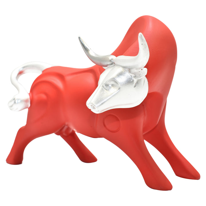 Adam and Friends Strong Bull Sculpture 3D Resin Art 1-Piece Image 4