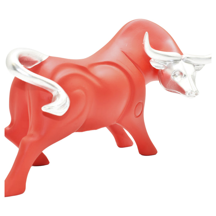 Adam and Friends Strong Bull Sculpture 3D Resin Art 1-Piece Image 6