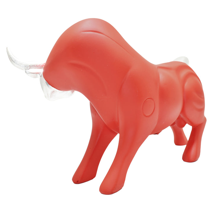 Adam and Friends Strong Bull Sculpture 3D Resin Art 1-Piece Image 8