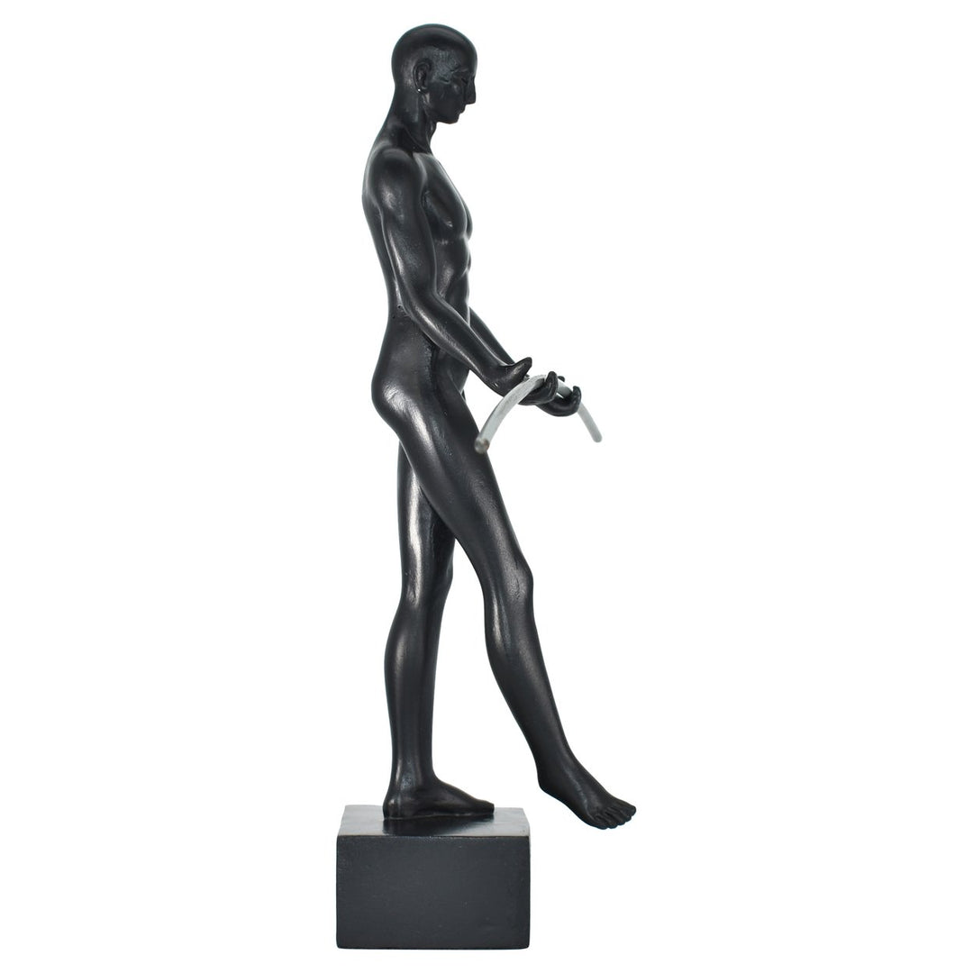 Adam and Friends Tight-Rope Walker Black Base Sculpture 1-Piece Image 4