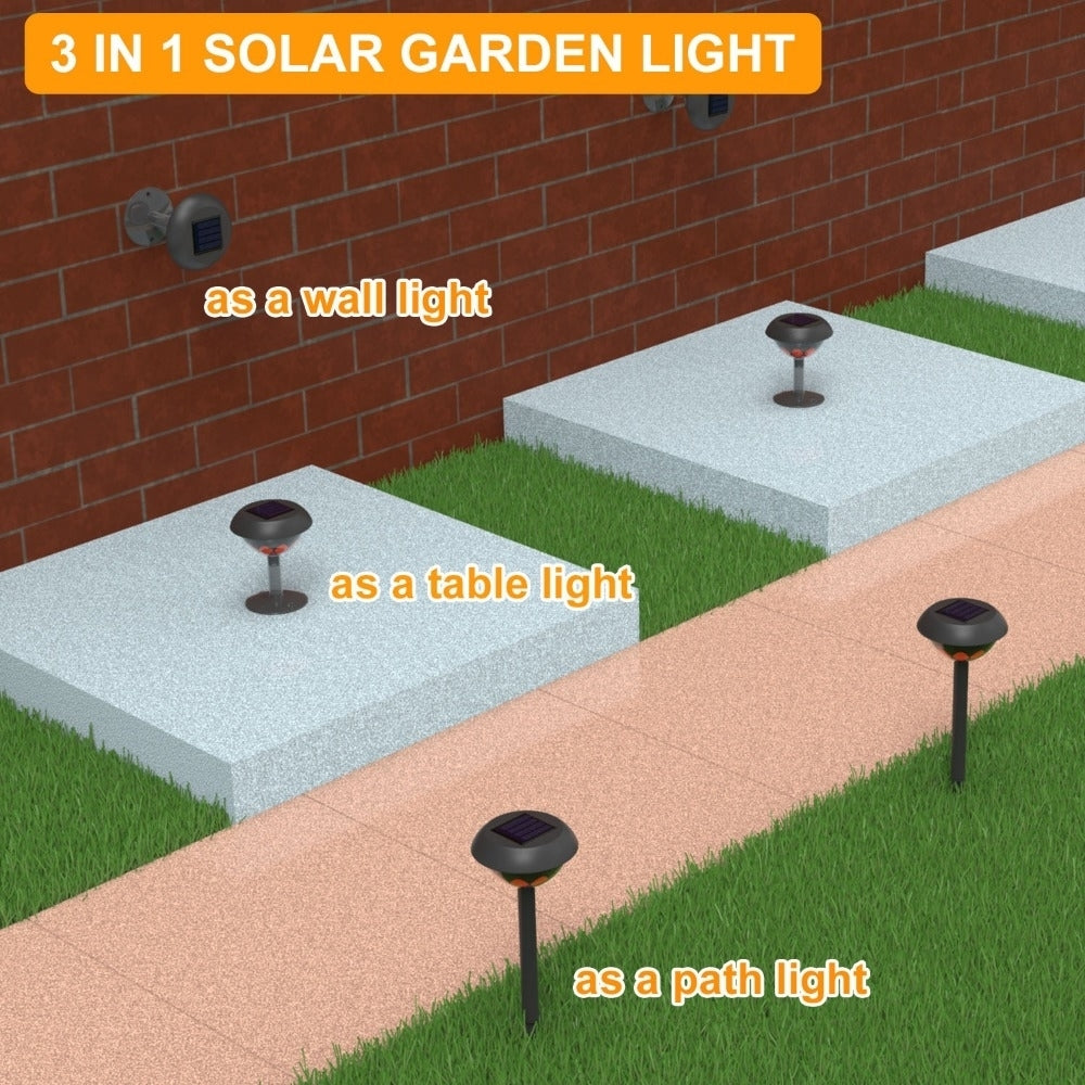 Solar Projection Lamp Waterproof Outdoor Garden Lights Landscape Decor 2 Modes Image 5