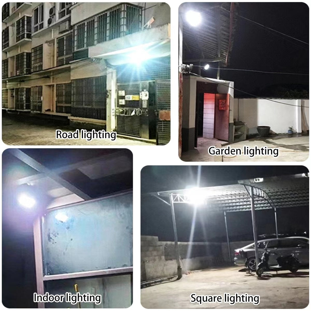 Solar Outdoor Garden Lights Waterproof LED Floodlight Remote Control Adjustable Image 2