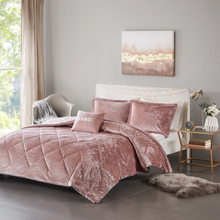 Gracie Mills Eirlys Velvet Duvet Cover Set - GRACE-12694 Image 10