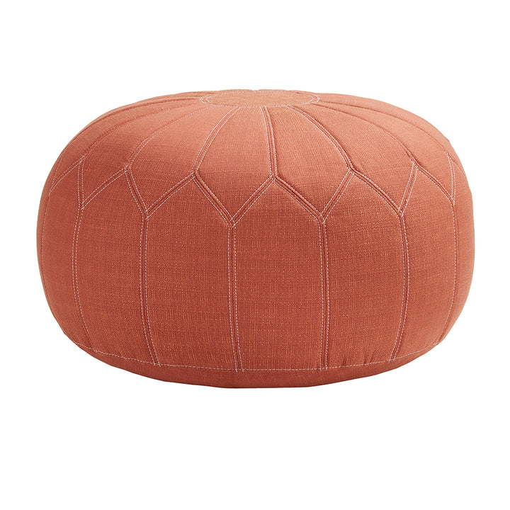 Gracie Mills Aryana Versatile Oversized Round Pouf Ottoman - GRACE-190 Image 3