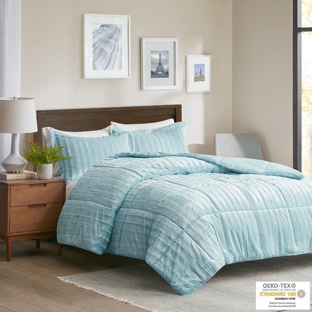 Gracie Mills Wilfred Faux faux Comforter Set - GRACE-7085 Image 5