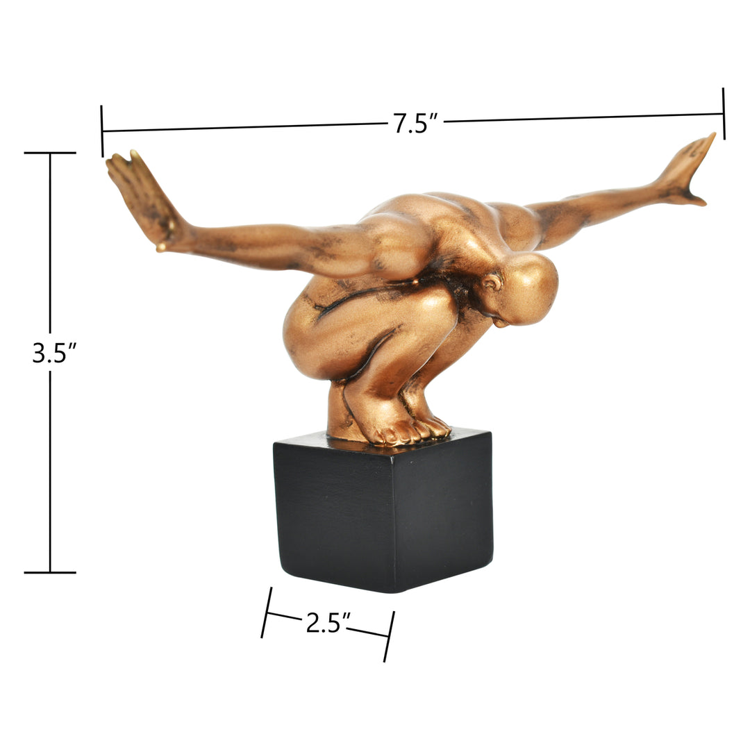 Adam and Friends Take-A-Bow Man Sculpture 1-Piece Image 11