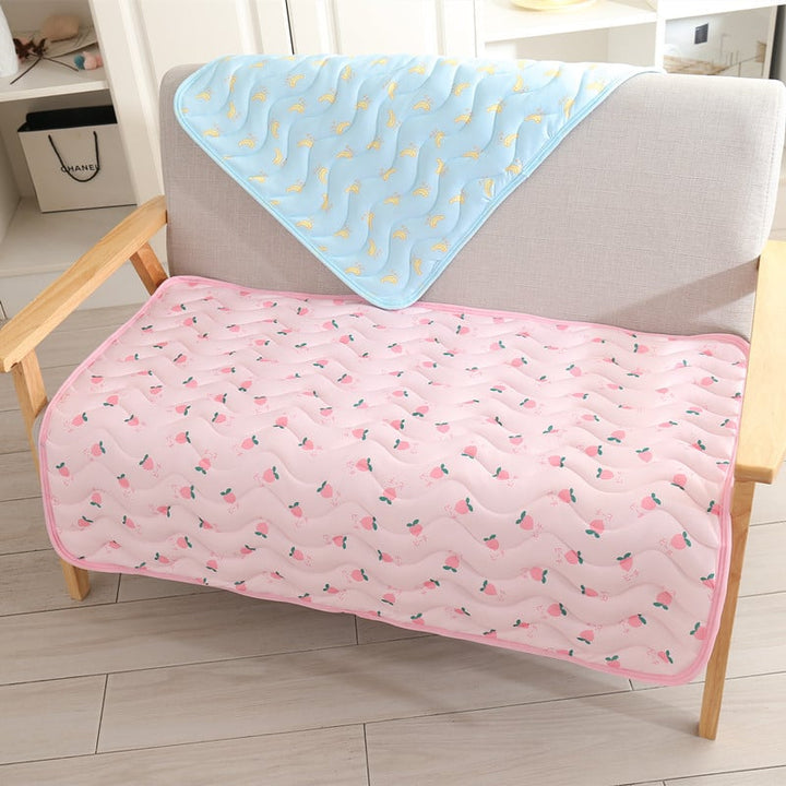 Dog Mat Cooling Summer Pad Mat for Dogs Cat Blanket Sofa Breathable Pet Dog Bed Summer Washable for Small Medium Large Image 1