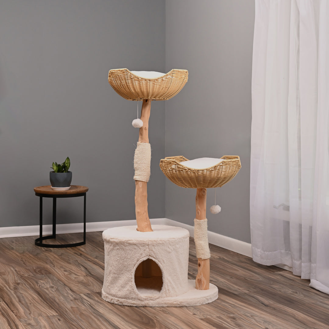 AMNI Cat Tree: The All-in-One Play and Rest Station Image 2