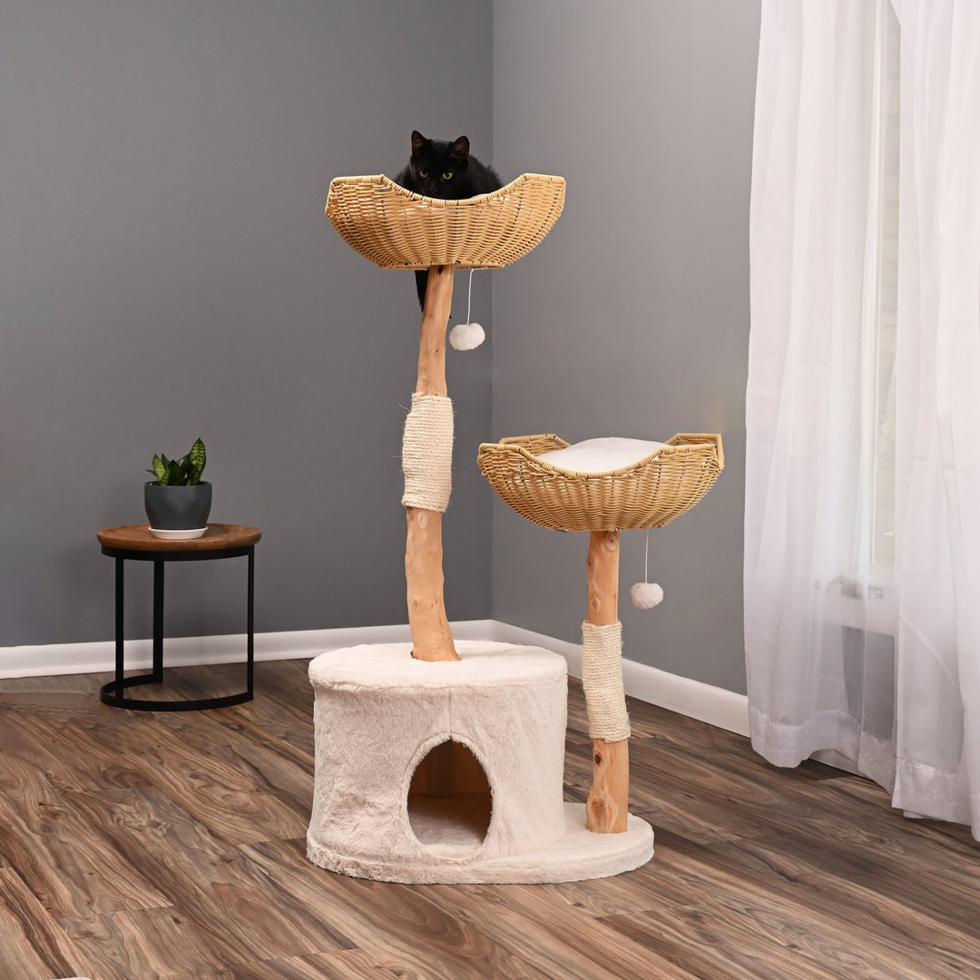 AMNI Cat Tree: The All-in-One Play and Rest Station Image 3