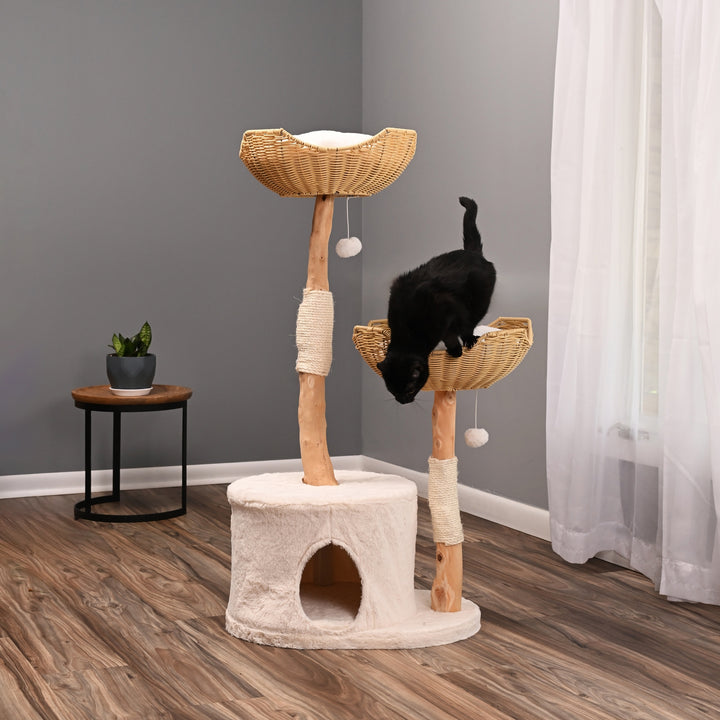 AMNI Cat Tree: The All-in-One Play and Rest Station Image 4