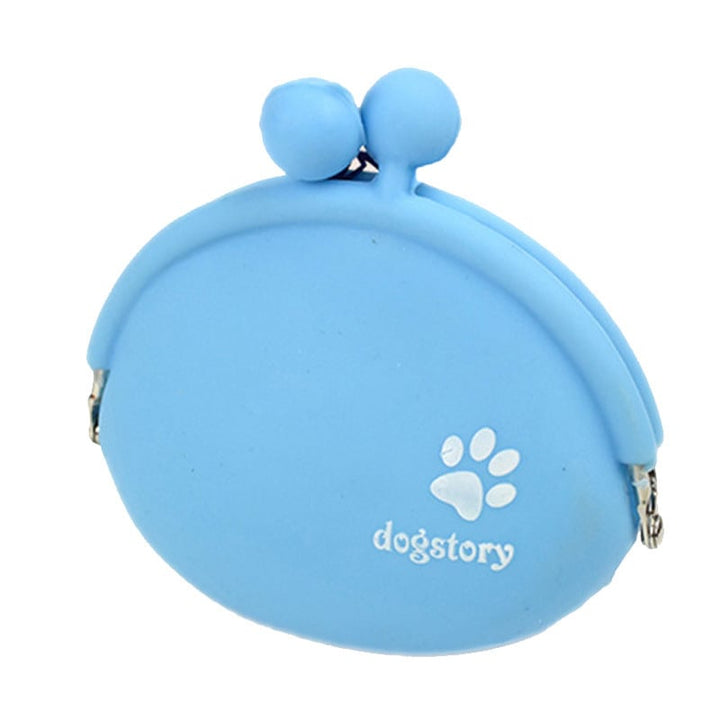 Silicone Dog Training Treat Bag Snack Pouch Portable Outdoor Travel Storage Yellow Image 7