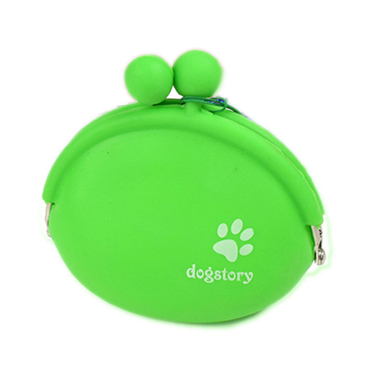 Silicone Dog Training Treat Bag Snack Pouch Portable Outdoor Travel Storage Yellow Image 8