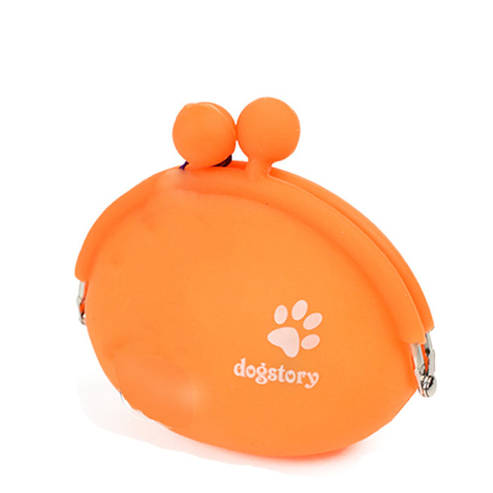 Silicone Dog Training Treat Bag Snack Pouch Portable Outdoor Travel Storage Yellow Image 9