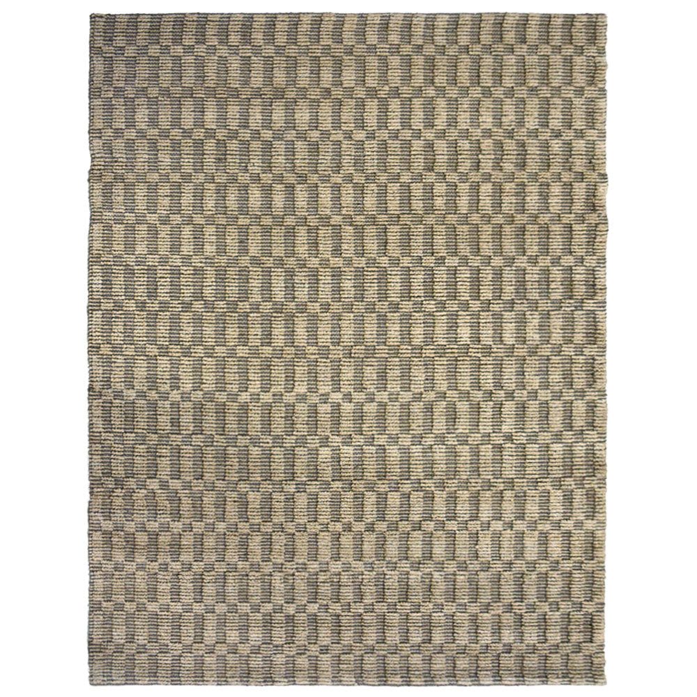 Rugsotic Hand Woven Jute Area Rug 5x8 Eco-friendly Light Brown J00093 Image 2