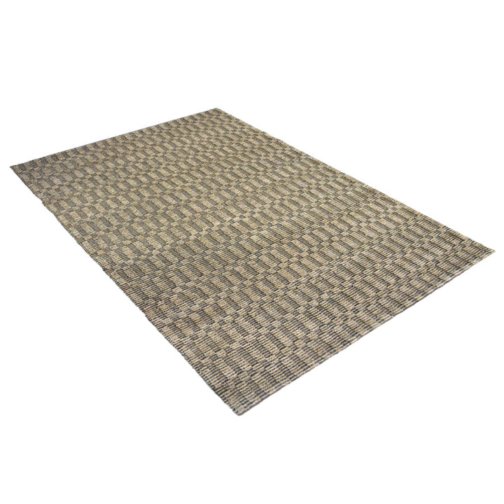 Rugsotic Hand Woven Jute Area Rug 5x8 Eco-friendly Light Brown J00093 Image 3