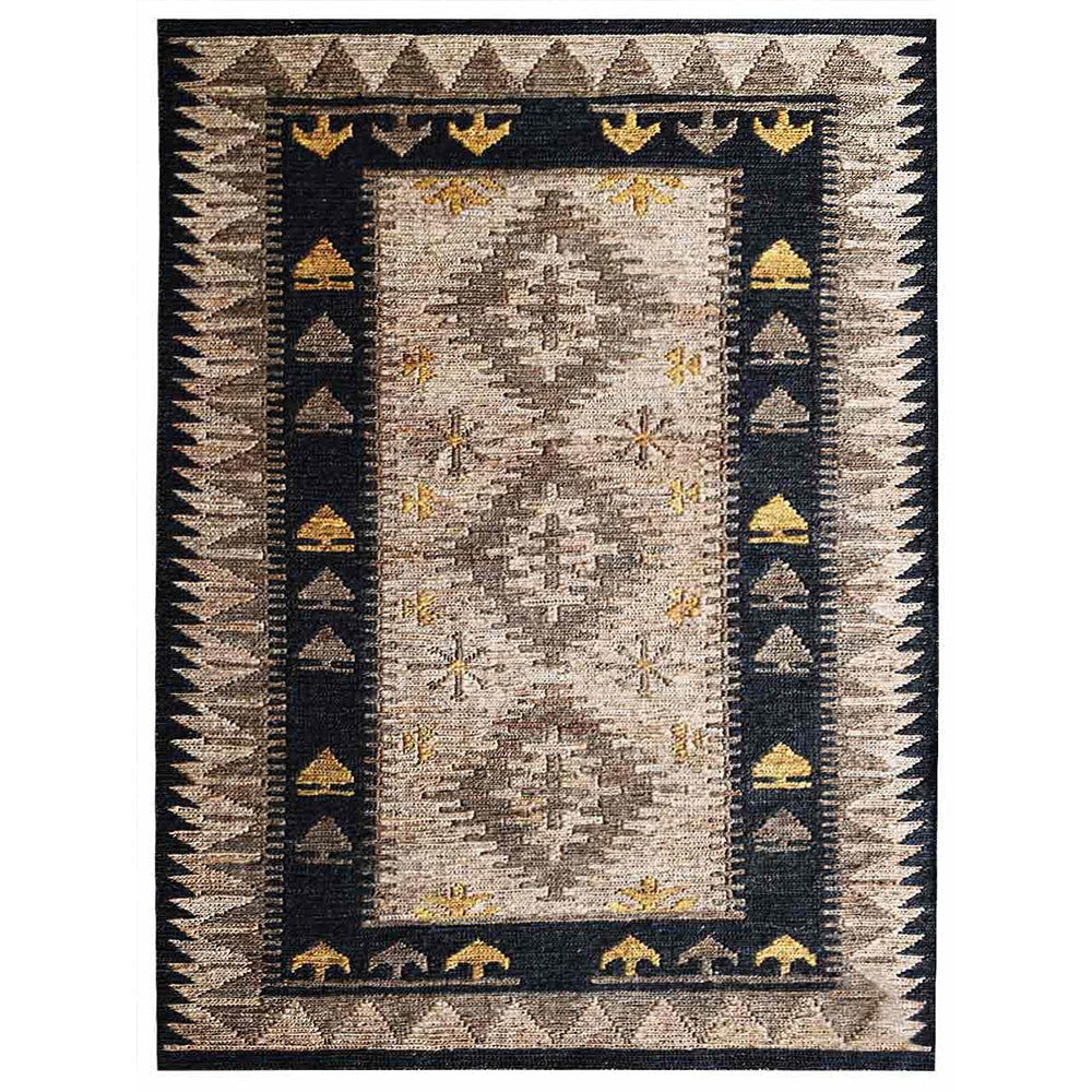 Rugsotic Hand Knotted Jute Area Rug Multicolor Eco-Friendly Size J00020 Image 2