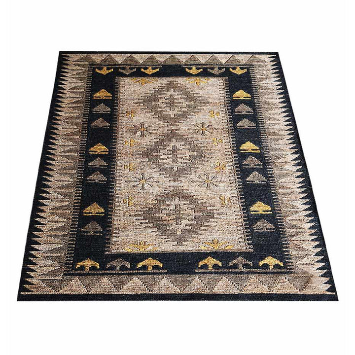 Rugsotic Hand Knotted Jute Area Rug Multicolor Eco-Friendly Size J00020 Image 3