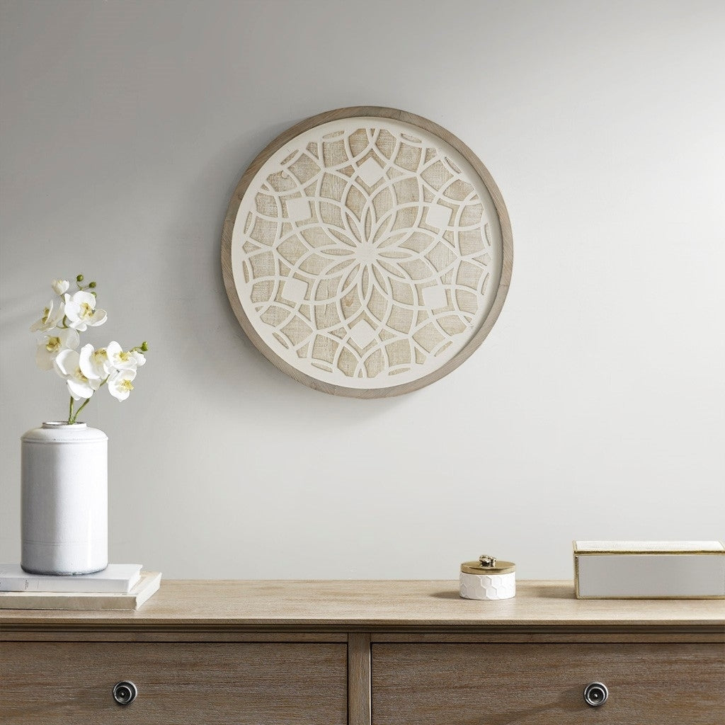 Gracie Mills Danielle Harmony in Circles Two-Tone Medallion Wall Art - GRACE-14245 Image 5