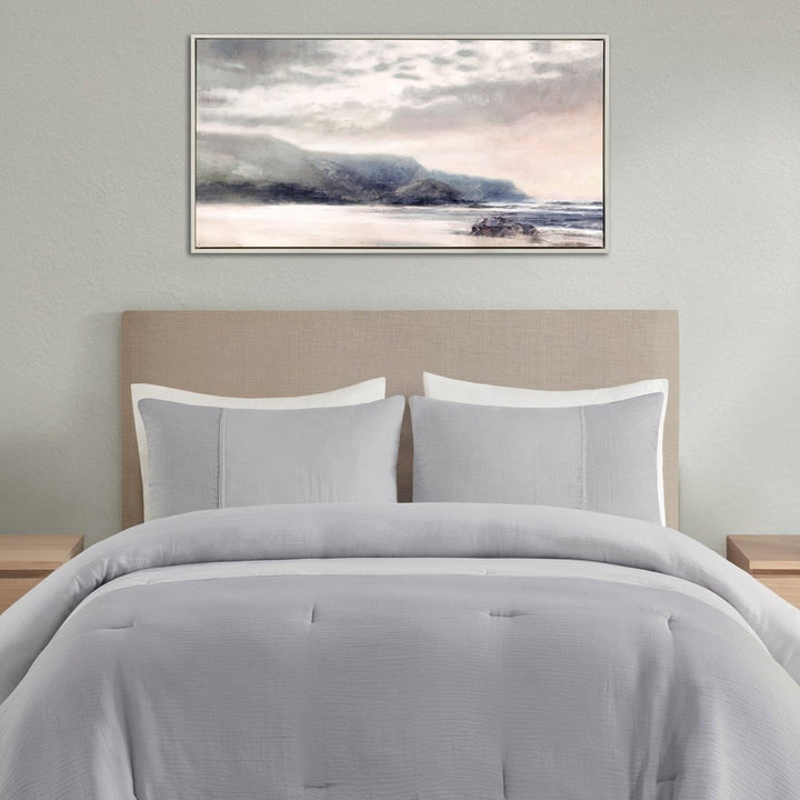 Gracie Mills Nona Serene Horizons Hand-Embellished Landscape Canvas Wall Art - GRACE-15570 Image 4