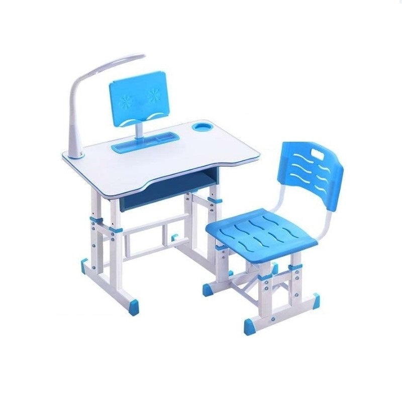 Multifunctional Kid Study Table Children Homework Desk Ergonomic Student Adjustable Desk And Chair Combination 8049cm Image 1