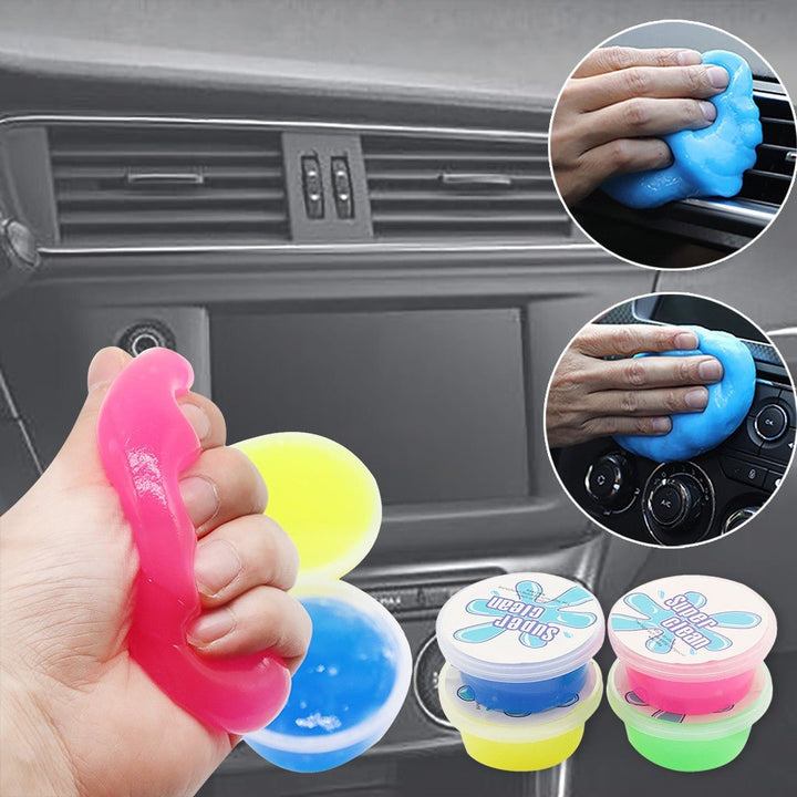 Magic Soft Sticky Clean Glue Slime Dust Dirt Cleaner Image 1