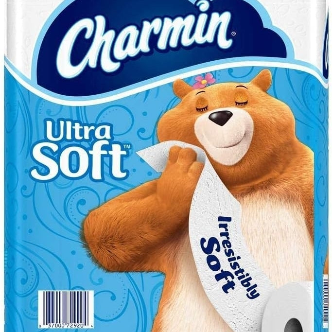 Charmin Ultra Soft Bathroom Tissue (30 Mega Rolls = 120 Regular Rolls) Toilet Paper Image 3