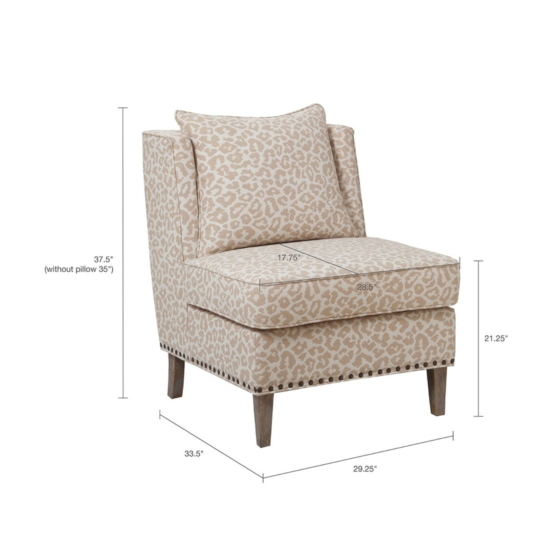 Gracie Mills Sharon Armless Shelter Accent Chair - GRACE-3357 Image 4