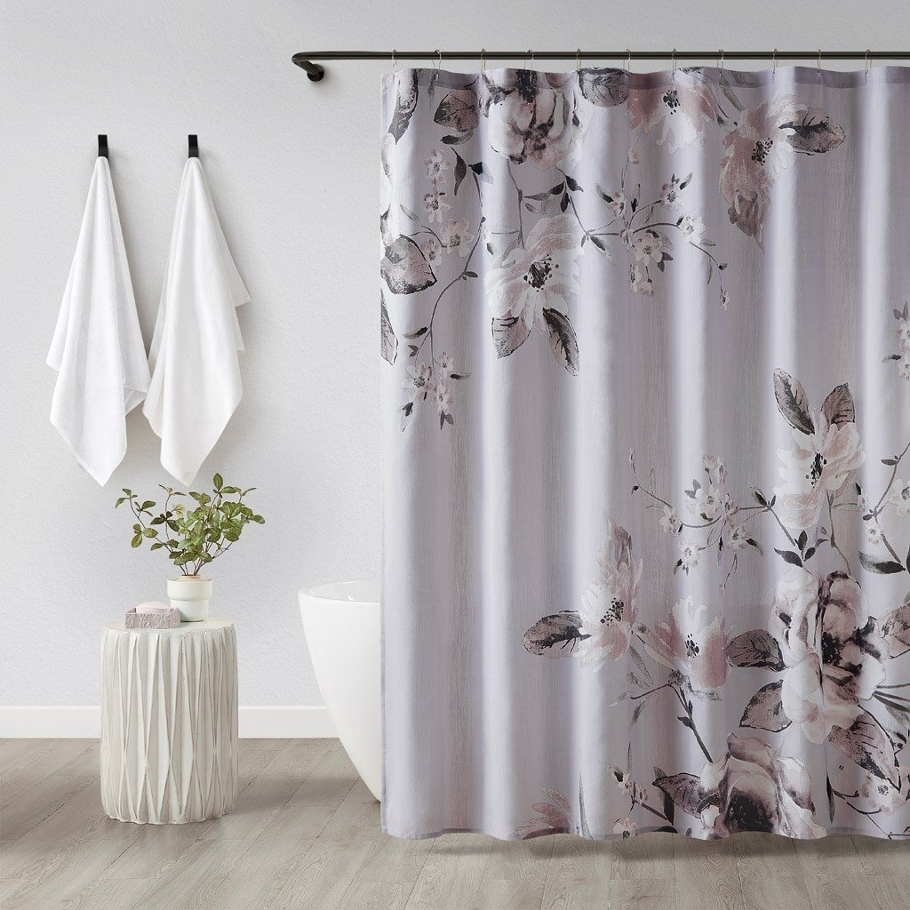 Gracie Mills Camila Printed Cotton Shower Curtain - GRACE-15802 Image 3