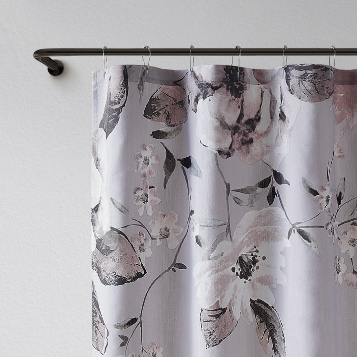 Gracie Mills Camila Printed Cotton Shower Curtain - GRACE-15802 Image 4