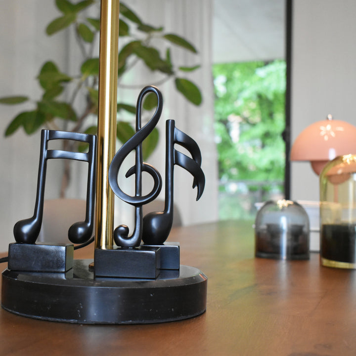 Adam and Friends 3-Piece Musical Notes Sculpture Resin Treble Clef Image 5