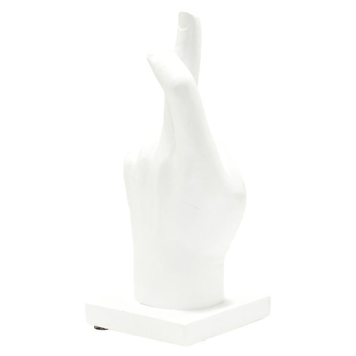 Adam and Friends Fingers Crossed, Peace Sign, Thumbs Up Sculpture 3-Piece Image 6