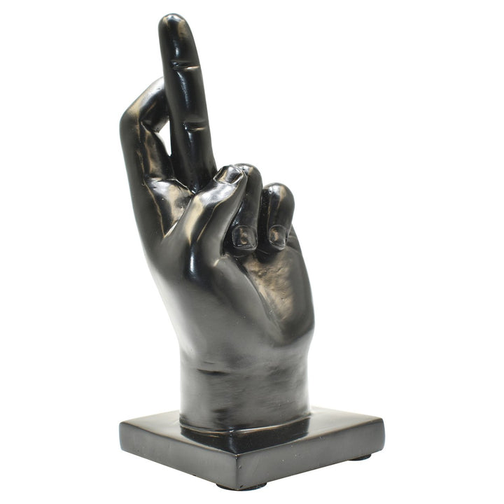 Adam and Friends Fingers Crossed, Peace Sign, Thumbs Up Sculpture 3-Piece Image 7