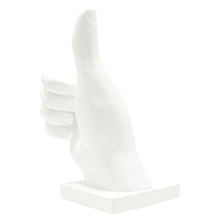 Adam and Friends Fingers Crossed, Peace Sign, Thumbs Up Sculpture 3-Piece Image 10