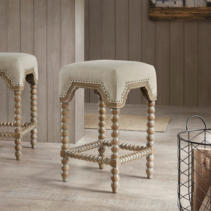 Gracie Mills Walton Elegant Farmhouse Counter Stool - GRACE-11766 Image 3