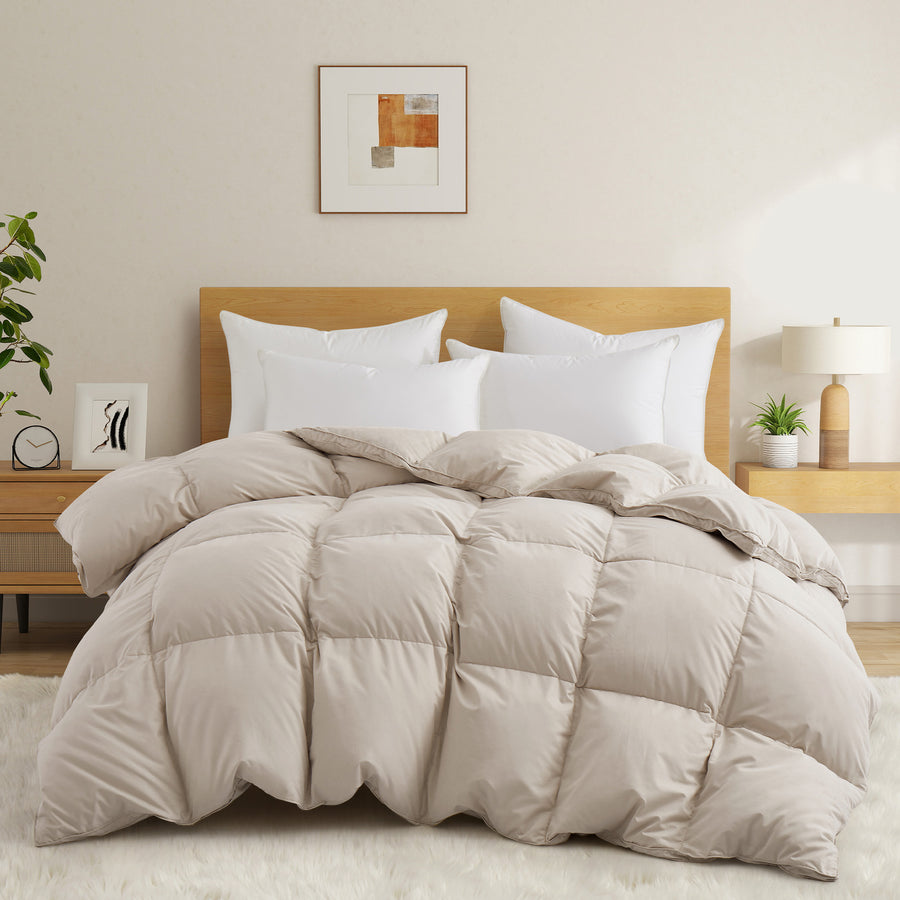 Hotel Collection Goose Down Winter Comforter Heavyweight Duvet Insert King Size Image 1